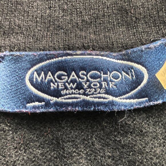 Magaschoni Cashmere Fringed Open Cardigan - Picture 3 of 8